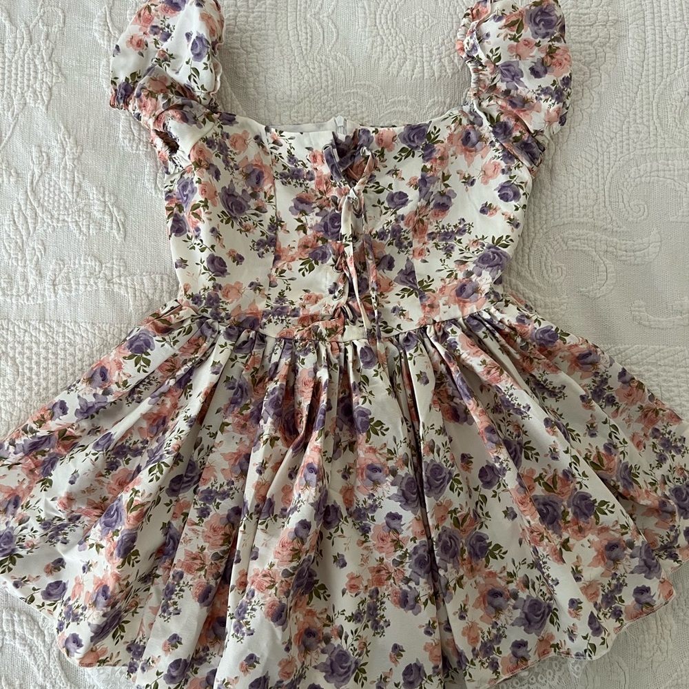 Cider Floral Mini Dress